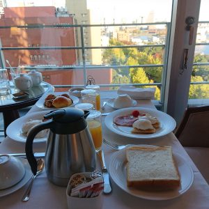 モーニングの食卓（ルームサービス）