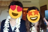 アヤナ・リゾート・バリで思いがけず掛けられたプルメリアのレイ