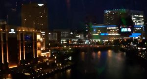  エアキャビンの夜景.