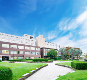 神戸学院大学 有瀬キャンパスの外観