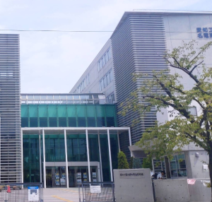 愛知工業大学名電高等学校の外観