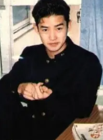 中学校時代・詰襟制服姿の竹野内豊