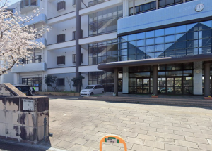 長崎市立淵中学校の外観