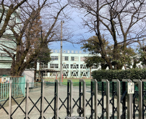 品川区立大井第一小学校の外観