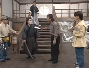 コントをする加藤茶と志村けん