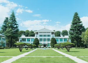 東京女子大学の外観