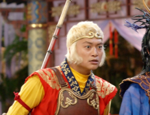 映画「西遊記」で主人公の孫悟空を演じる香取慎吾の写真