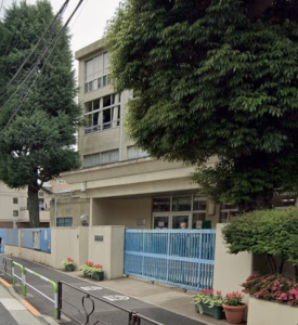 文京区立関口台町小学校の外観