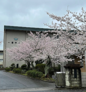 一宮町立一宮中学校の外観