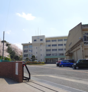 県立船橋西高校（現：船橋啓明高校）の外観