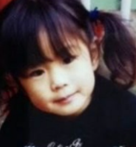 幼少期の渋谷凪咲の顔写真
