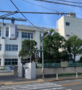 大田区立萩小学校の外観